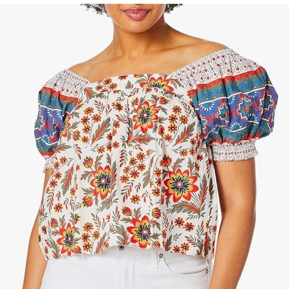 Joie • Cleona puff sleeve top - Picture 1 of 6